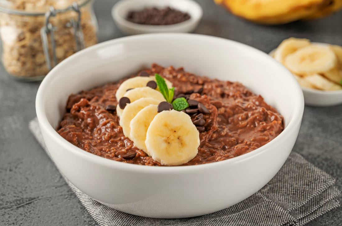 Peanut Butter Chocolate Energy Oatmeal